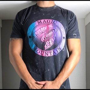 Vintage￼ six flags magic mountain ride Shirt Large